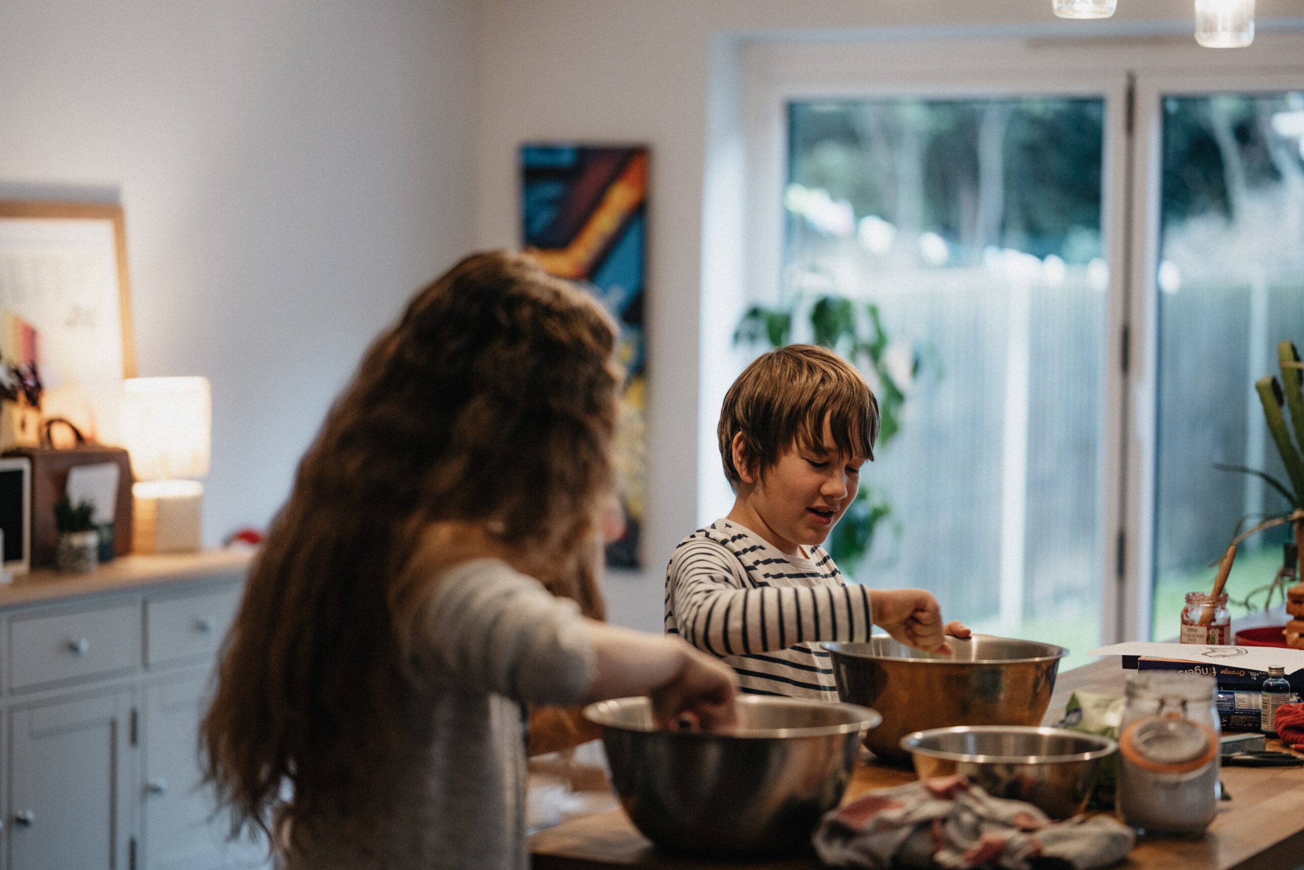 Children Cooking